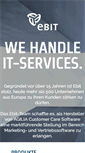 Mobile Screenshot of ebit.at